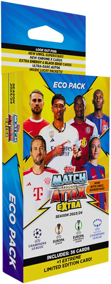 Blister Eco Pack Match Attax Extra 2024 Topps Karteina Pl