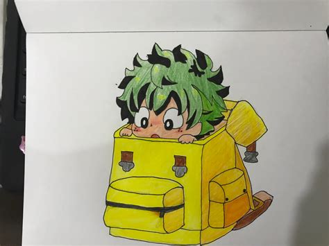 Drew Cute Deku! : r/BokuNoHeroAcademia