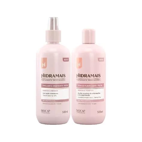 Kit Hidramais Facial Emoliente tonico Purificante Frete grátis