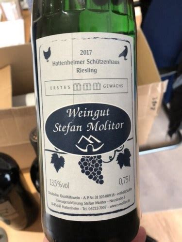 Stefan Molitor Hattenheimer Sch Tzenhaus Riesling Vivino