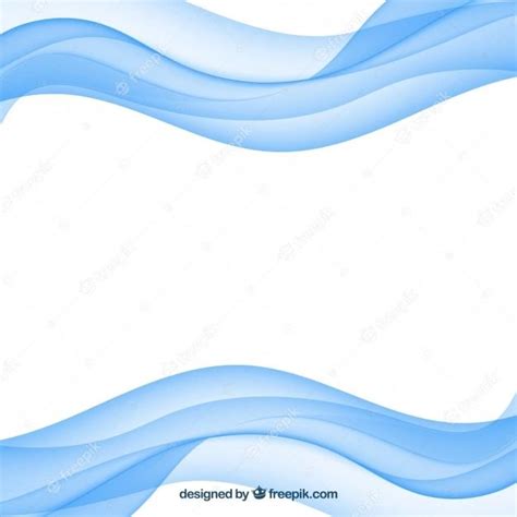 Fondo De Ondas Azul Vector Gratis Vectores Gratis Vector De Fondo