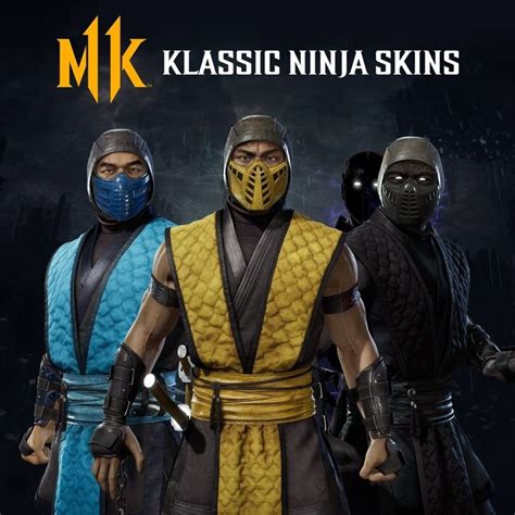 Mortal Kombat 11 Klassic Ninja Skins 2019 Box Cover Art Mobygames