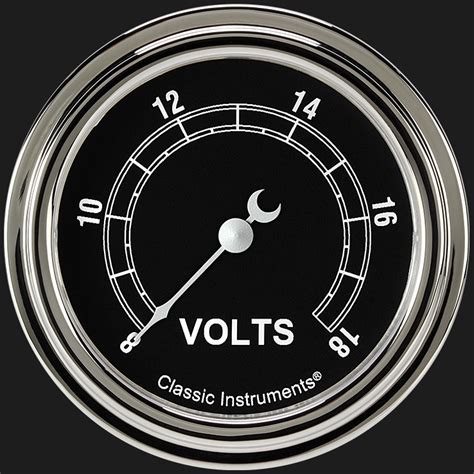 Classic Instruments Store / Traditional 2 5/8" Voltage Gauge