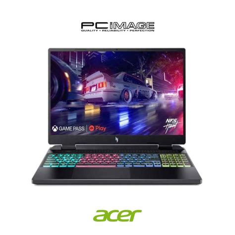 Acer Nitro An R F Gaming Laptop Black Red Pc Image