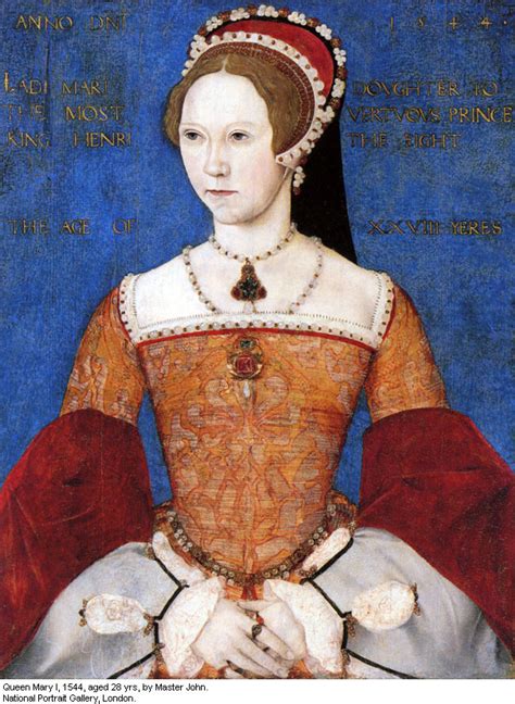 Mary I, Queen of England (1516-1558) [Mary Tudor; Bloody Mary]