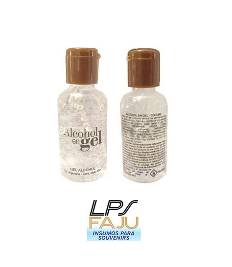 Envase Con Alcohol En Gel 45cc Aprobado ANMAT LPS FAJU