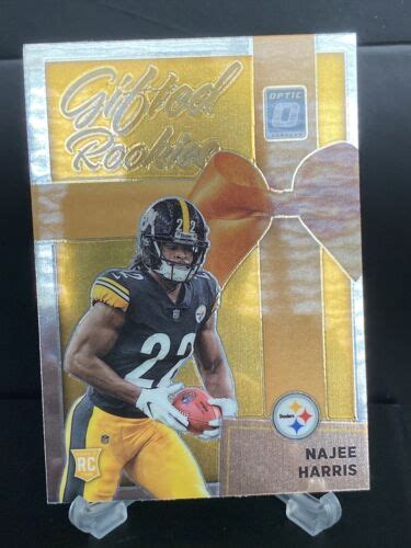 Donruss Optic Najee Harris Gifted Rookies Rc Gr Pittsburgh