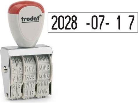 Trodat Classic Mm Iso Datumstempel Bol