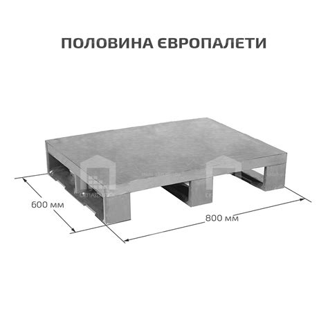 Пластикові піддони для складу СКЛАД ПЛЮС