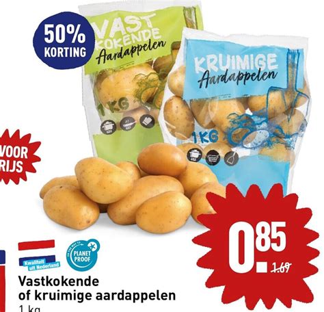 Vastkokende Of Kruimige Aardappelen Kg Aanbieding Bij Aldi