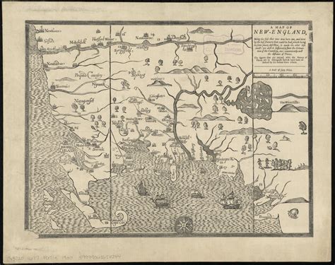 A Map Of New England Norman B Leventhal Map And Education Center