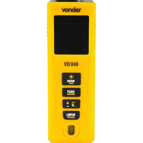 Medidor de distância a Laser 40 Metros VONDER VD 040 38 20 040 000