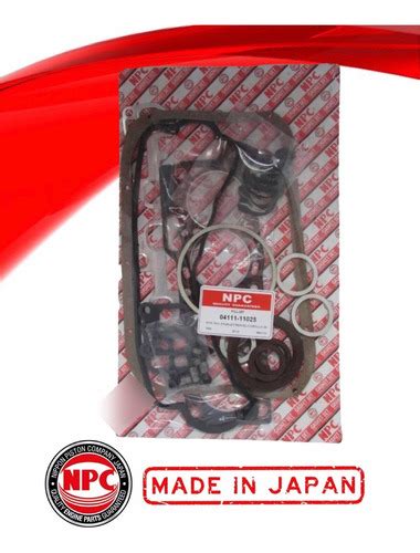 Kit Empacadura Toyota Starlet Todos Japones Npc Mercadolibre