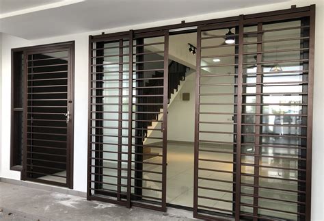 Mild Steel Door Grille Newgate