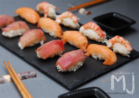 Sushi Nigiris Y Makis Las Recetas De Mj