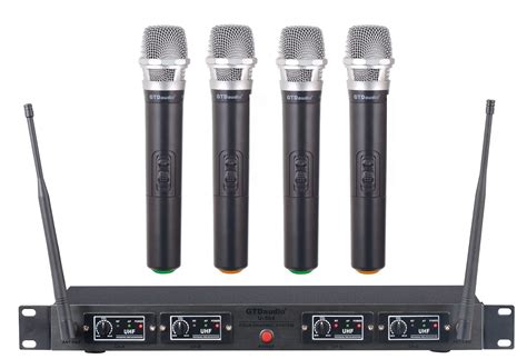 Gtd Audio Uhf Handheld Wireless Microphone System H Gtd Audio