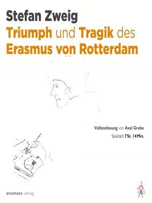 Triumph Und Tragik Des Erasmus Von Rotterdam By Stefan Zweig