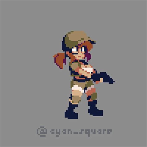 Fio Germi Pixel Art Metal Slug Know Your Meme