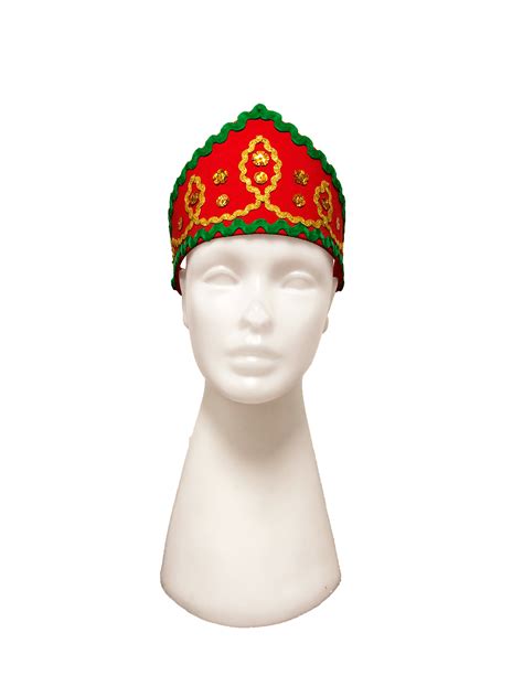Купить кокошник детский остроугольный