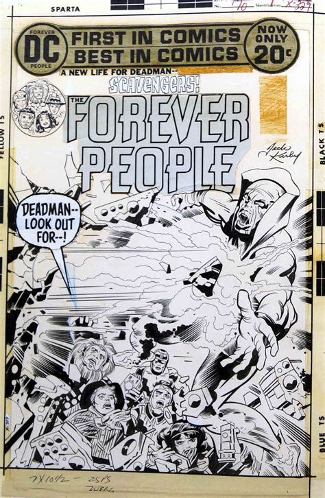 Jack Kirby The Forever People Artist S Edition From The Book Palace