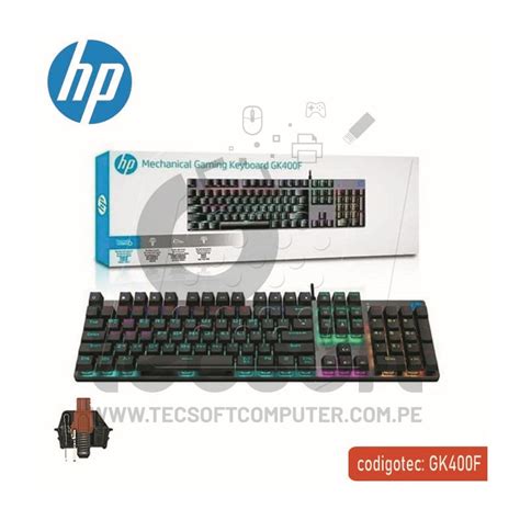 Teclado Mecanico Gamer Hp Gk F