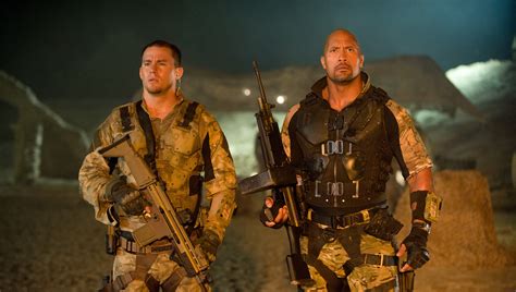 Dwayne Johnson Gi Joe Retaliation On Set Interview