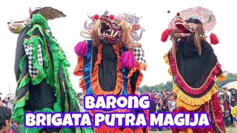 Solah Barong Jaranan Brigata Putra Magija Live Pesantren Tambak