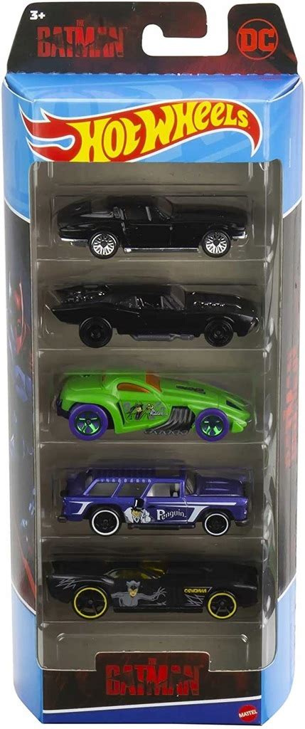 Hot Wheels Pi Ciopak Zestaw Aut Dc Batman Hgn Oficjalne Archiwum Allegro