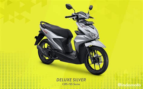 Honda Beat 2021 Warna Deluxe Silver