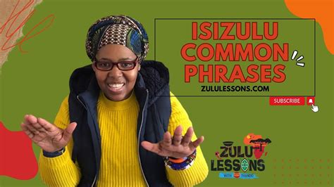 IsiZulu Common Phrases Compilation Learn Zulu Beginner 46 OFF