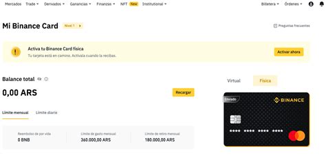 Pasos Para Solicitar Y Tener Tu Tarjeta Binance Card En Argentina