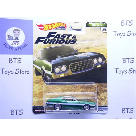 Carrito Hot Wheels Fast Furious Ford Gran Torino Sport Shopee M Xico