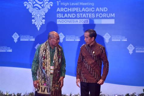 Sekretariat Kabinet Republik Indonesia Presiden Jokowi Gelar Jamuan