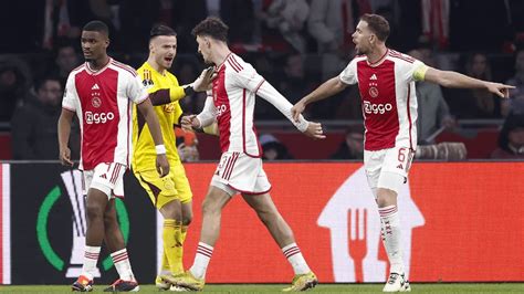 Ajax Amsterdam V Aston Villa Round Of 16 1st Leg Match Highlights