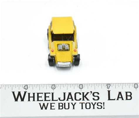 Ice T Yellow Redline Hot Wheels Mattel Vintage RL Wheeljack S Lab