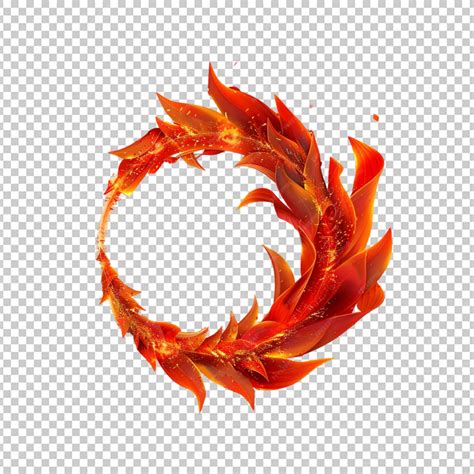 3d Fire Flame Icon With Burning Red Hot Sparks Isolated On White