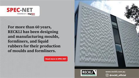 Concrete Shaping And Surface Modulation By Reckli