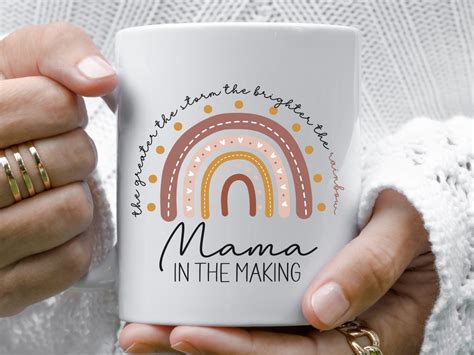 Mama In The Making Mug Rainbow Baby Gift Ivf Mama Infertility Gift