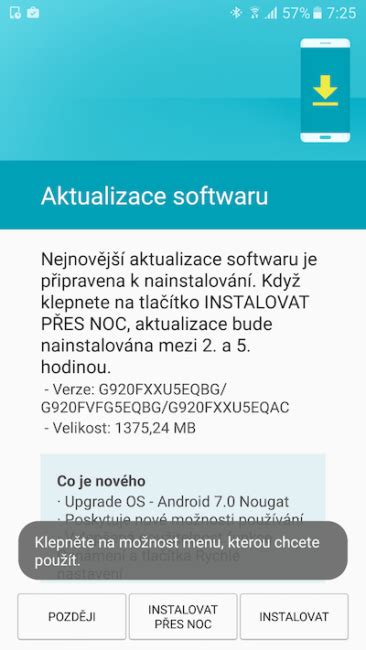 Galaxy S A S Edge Pr V Dost V Aktualizaci Na Android Nougat