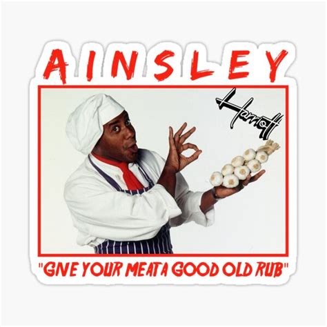 Girl Who Loves Ainsley Harriott Vintage Retro Sticker For Sale By