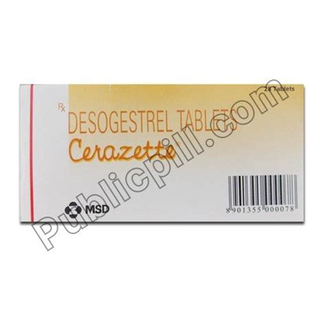 Buy Cerazette Mg Desogestrel Publicpill Trusted