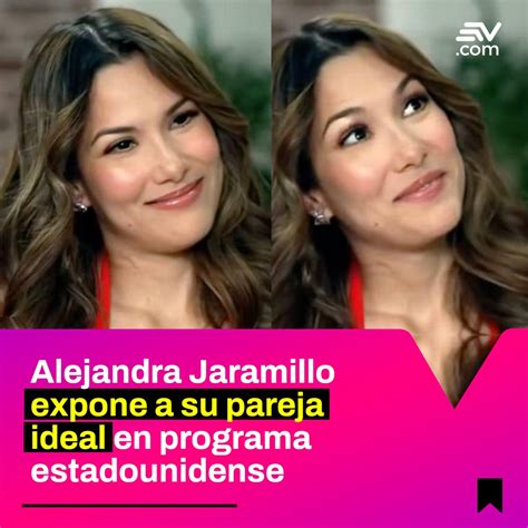 Ecuavisa on Twitter Alejandra Jaramillo se sinceró al momento en