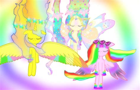 Double Rainbow Power By Rainbowponies32 On Deviantart