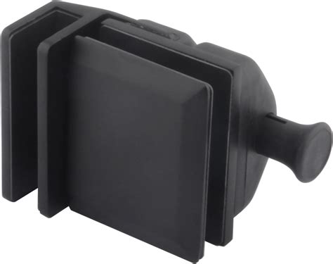 Frameless Direct Edge Latch Glass To Glass 90 Deg Internal Swing Matte Black