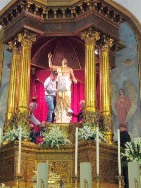 Cofradiamariadesolada Jesus Resucitado En El Altar Mayor De San Pedro