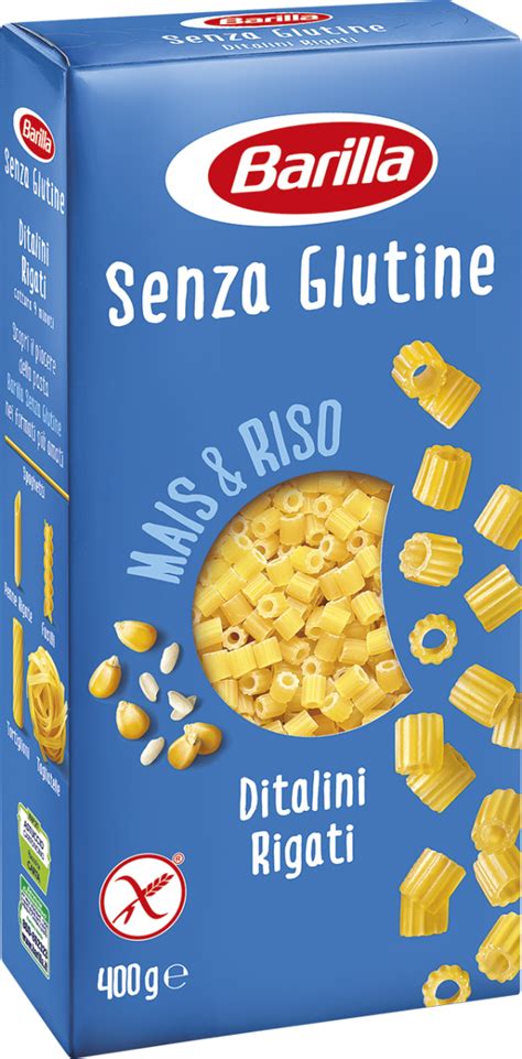 Ditalini Rigati Gluteeniton Pasta G Barilla Italian Herkut