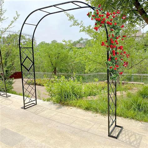 Arche De Rosiers Treillis Pour Plantes Grimpantes L Ext Rieur L