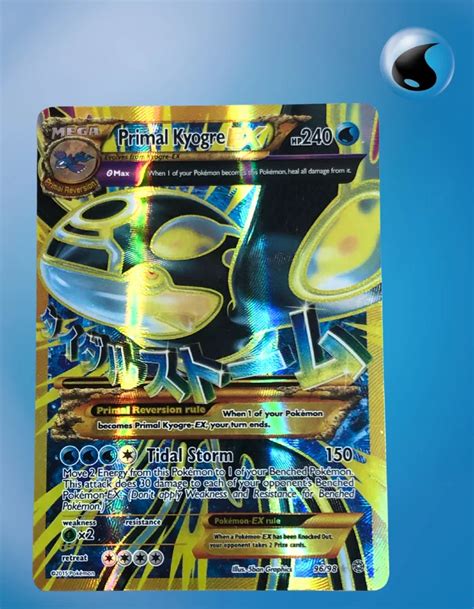 Primal Kyogre EX 96 98 Ancient Origins TCG Coleccionistas