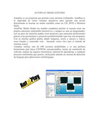 Autoplay Media Estudio PDF