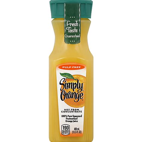 Simply Orange Orange Juice 13.5 oz | Simply Orange | Town & Country Markets